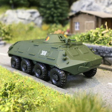 Véhicule blindé de reconnaissance, SPW 60PB, avec canon - BUSCH 210106001 - HO 1/87