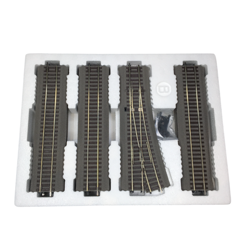 ROCO LINE Coffret de voies B, voies avec ballast - ROCO 42020 - HO 1/87