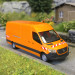 Mercedes Benz, Sprinter empattement long, orange - BUSCH 52636 - HO 1/87