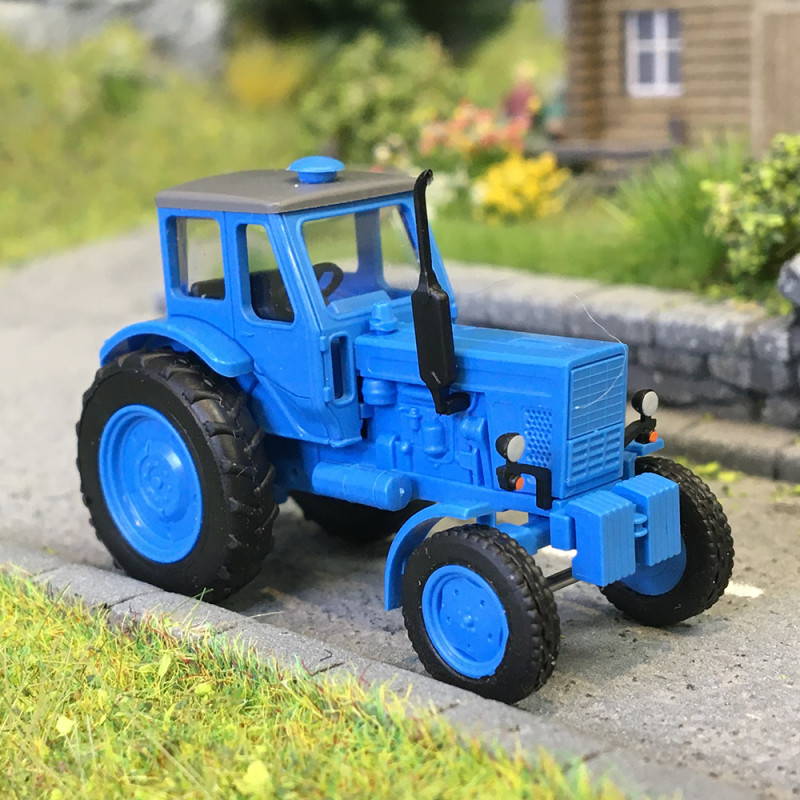Tracteur, Belarus MTS-50, bleu - BUSCH 51358 - HO 1/87