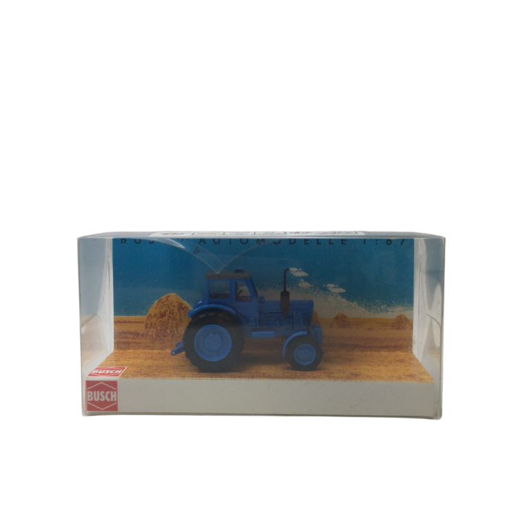Tracteur, Belarus MTS-50, bleu - BUSCH 51358 - HO 1/87