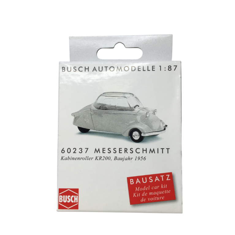 Messerschmitt KR200, 1956, Kit à monter - BUSCH 60237 - HO 1/87