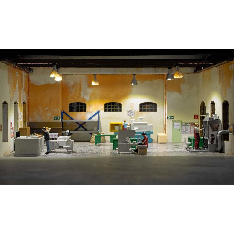 Coffret d'actions : Machine laser - BUSCH 79904 - HO 1/87