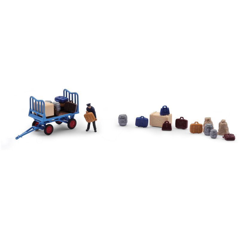 Noch 14819 Accessoires d'atelier HO maquette ferroviaire modélisme train 1:87 décor miniature