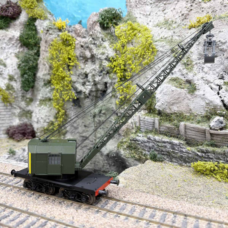 Grue Bondy sur bogie, "Région I, Est", SNCF - REE WB-792 - HO 1/87