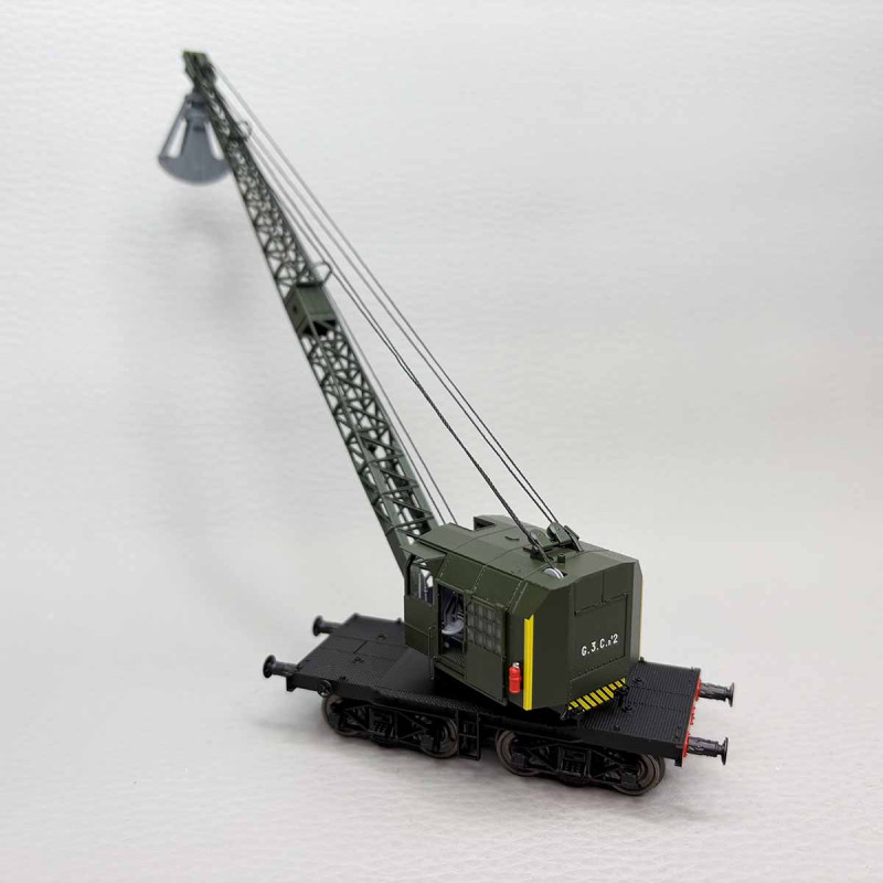 REE WB-792 - Grue Bondy sur bogie, "Région I, Est", SNCF