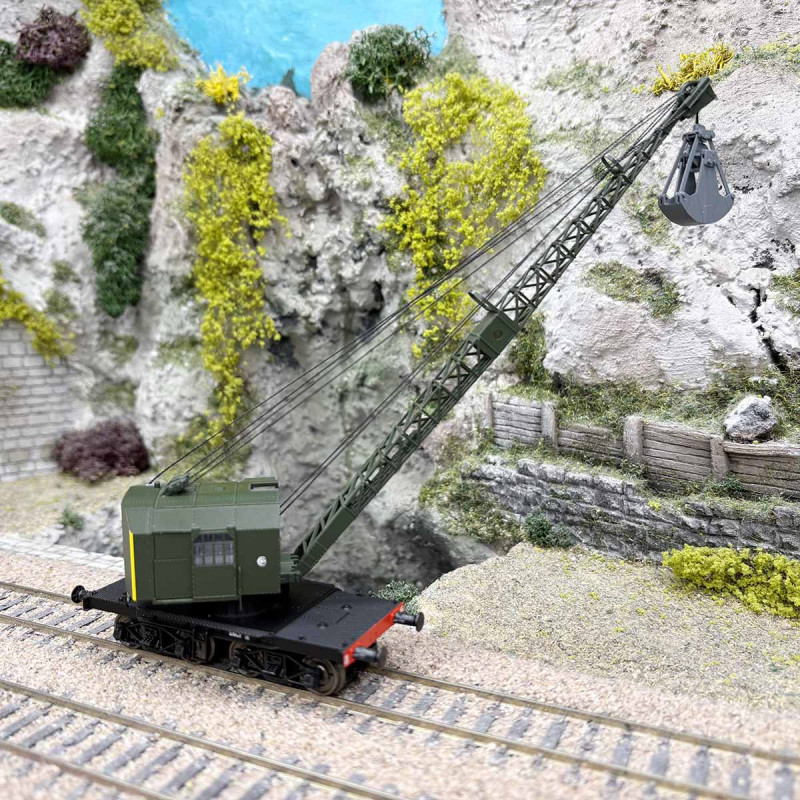 Grue Bondy sur bogies, "Région III, Ouest", SNCF - REE WB-794 - HO 1/87