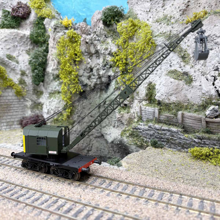 Grue Bondy sur bogies, "Région V, Sud-Est", SNCF - REE WB-796 - HO 1/87