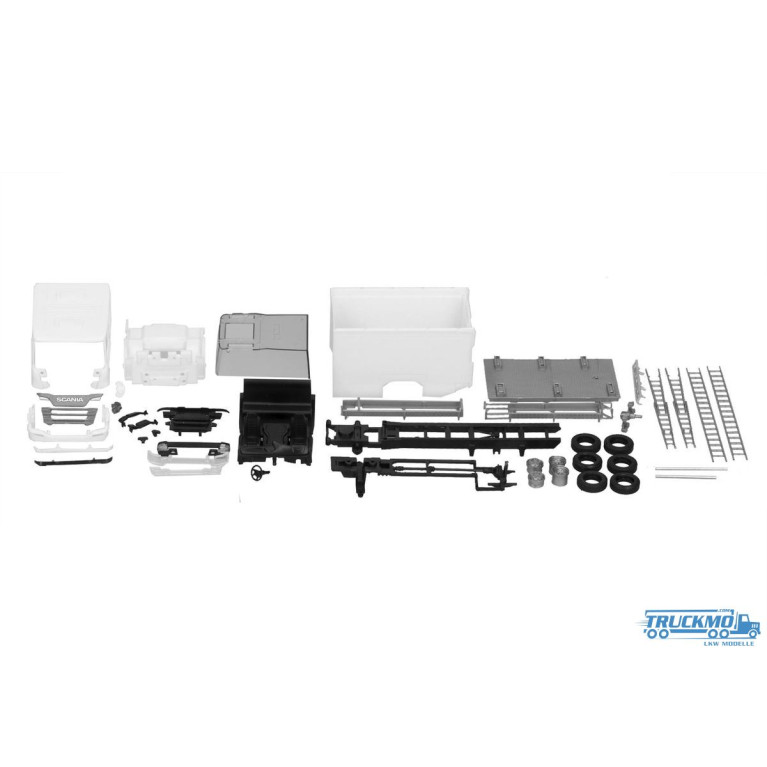 MiniKit: Scania crew cab, fire engine, 2 pièces - Herpa 085731-002 - HO 1/87