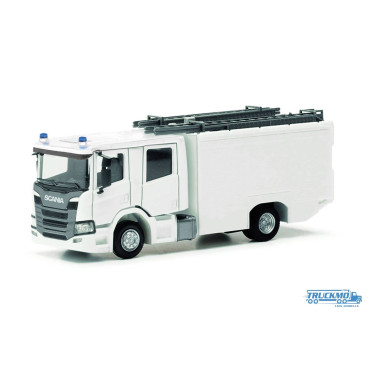 MiniKit: Scania crew cab, fire engine, 2 pièces - Herpa 085731-002 - HO 1/87