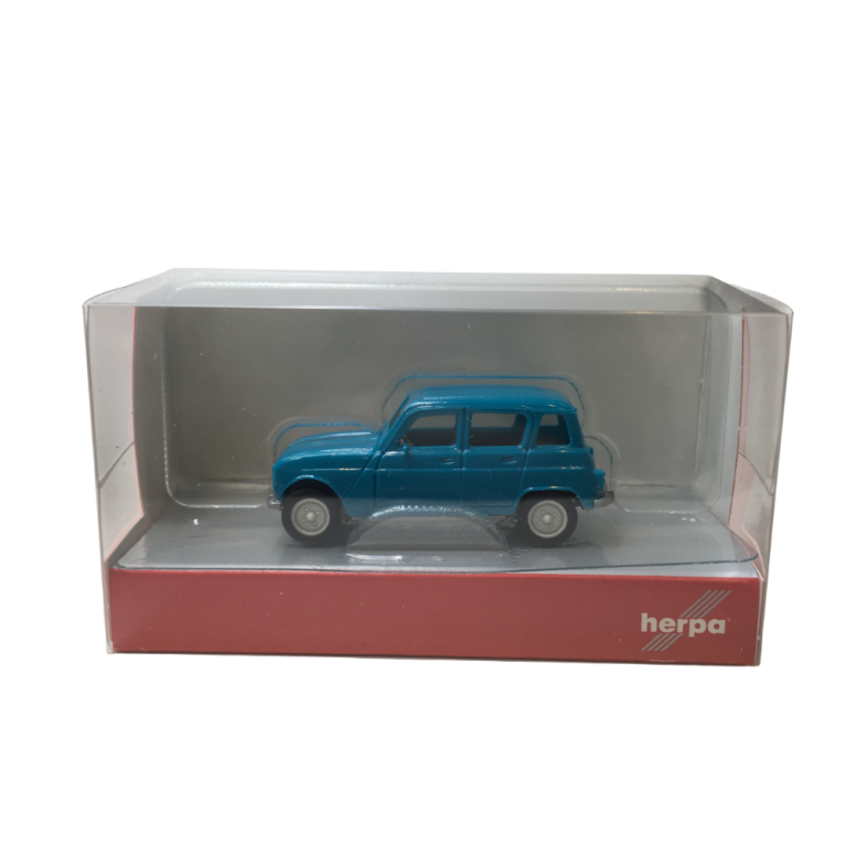 Renault R4, turquoise - HERPA 020190-009 - HO 1/87