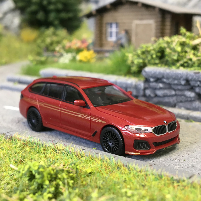 BMW, Alpina B5 Touring, rouge - HERPA 430968-002 - HO 1/87