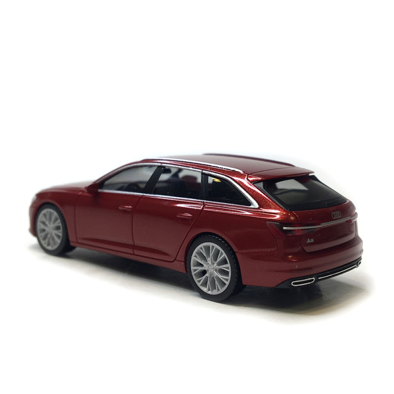 Audi A6, avant, rouge - HERPA 430647-005 - HO 1/87