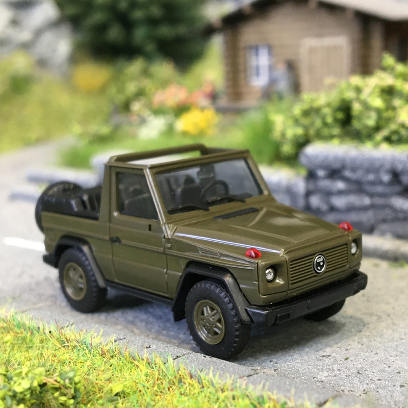 Mercedes Benz, Puch G-Klasse, offen Armée Suisse - HERPA 700856 - HO 1/87