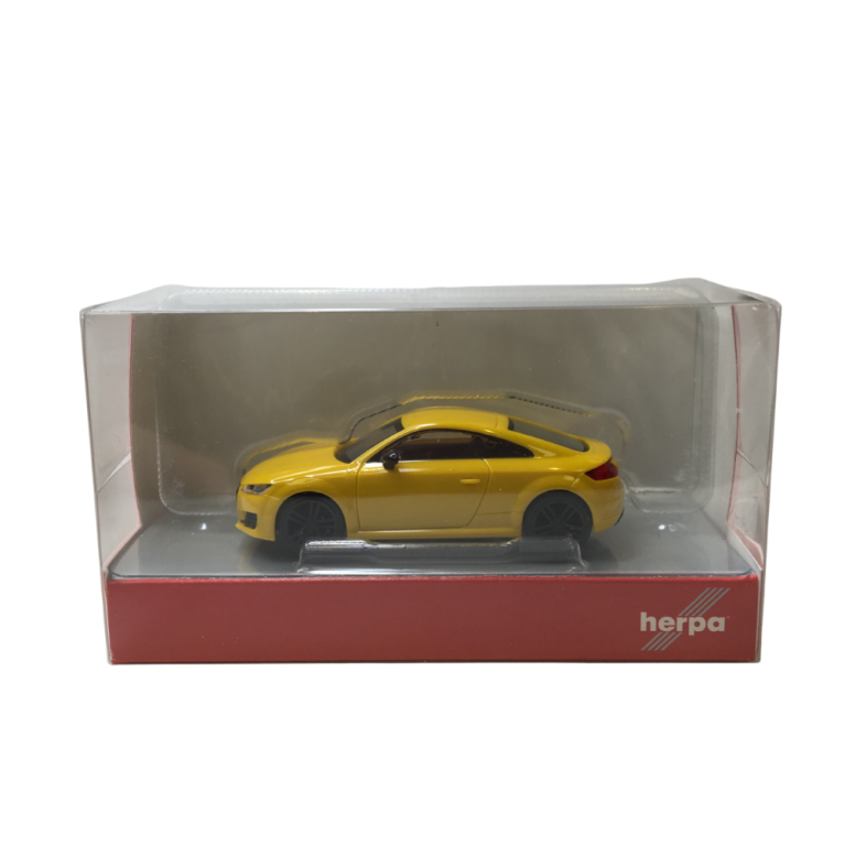 Audi TT Coupé, jaune - HERPA 028356-002 - HO 1/87
