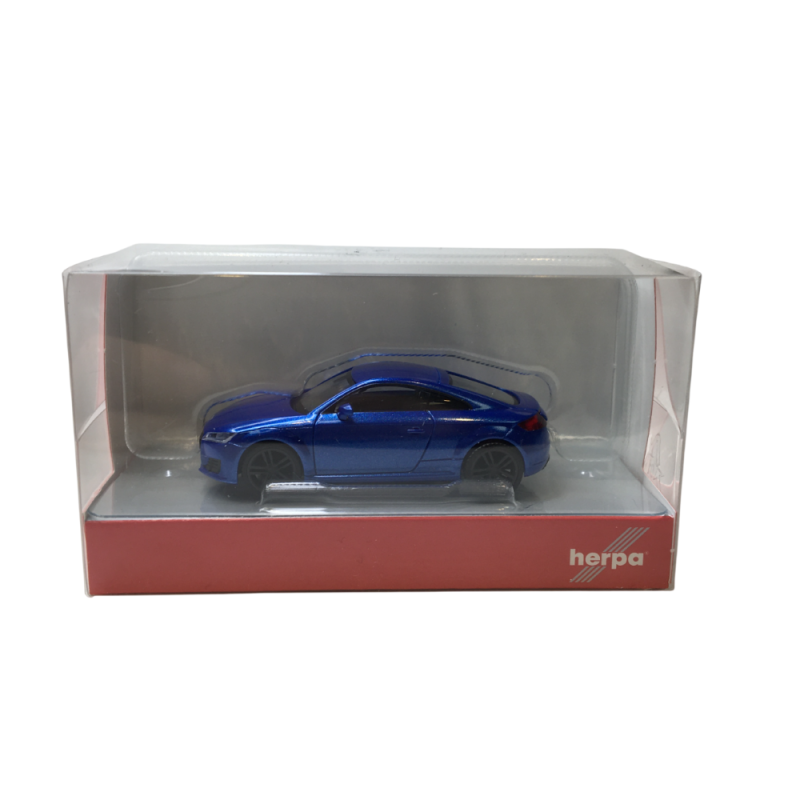 Audi TT Coupé, bleu - HERPA 038355-002 - HO 1/87