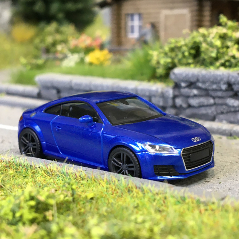 Audi TT Coupé, bleu - HERPA 038355-002 - HO 1/87