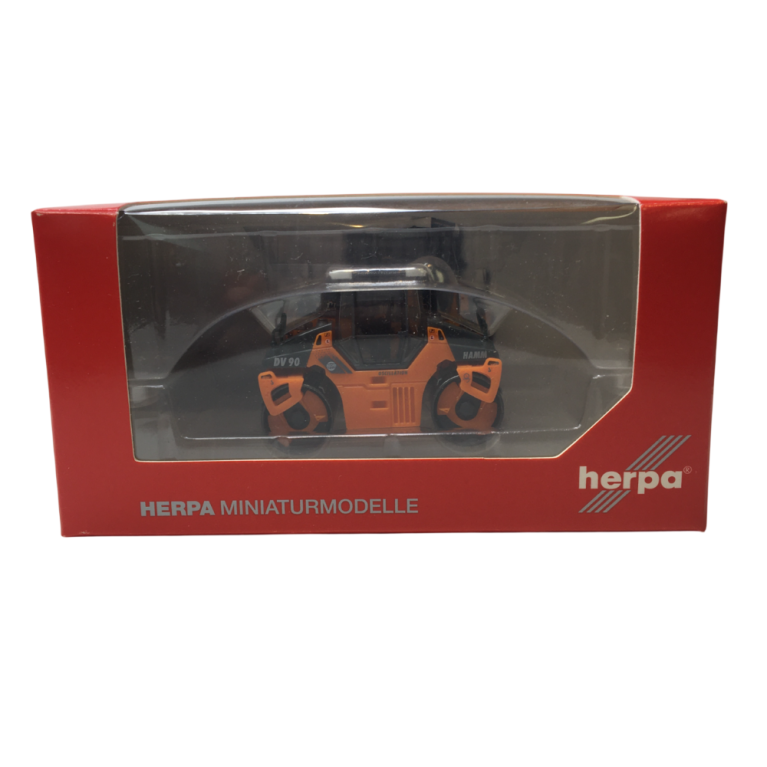 Hamm, tandem roller DV 90 - HERPA 154291 - HO 1/87