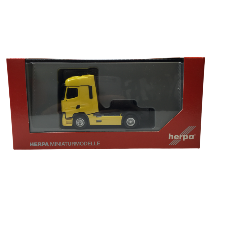 Renault T, facelift rigid tractor, jaune - HERPA 315081-002 - HO 1/87