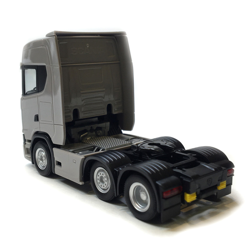 Tracteur porteur, Scania CS 20HD, gris - HERPA 307543-004 - HO 1/87