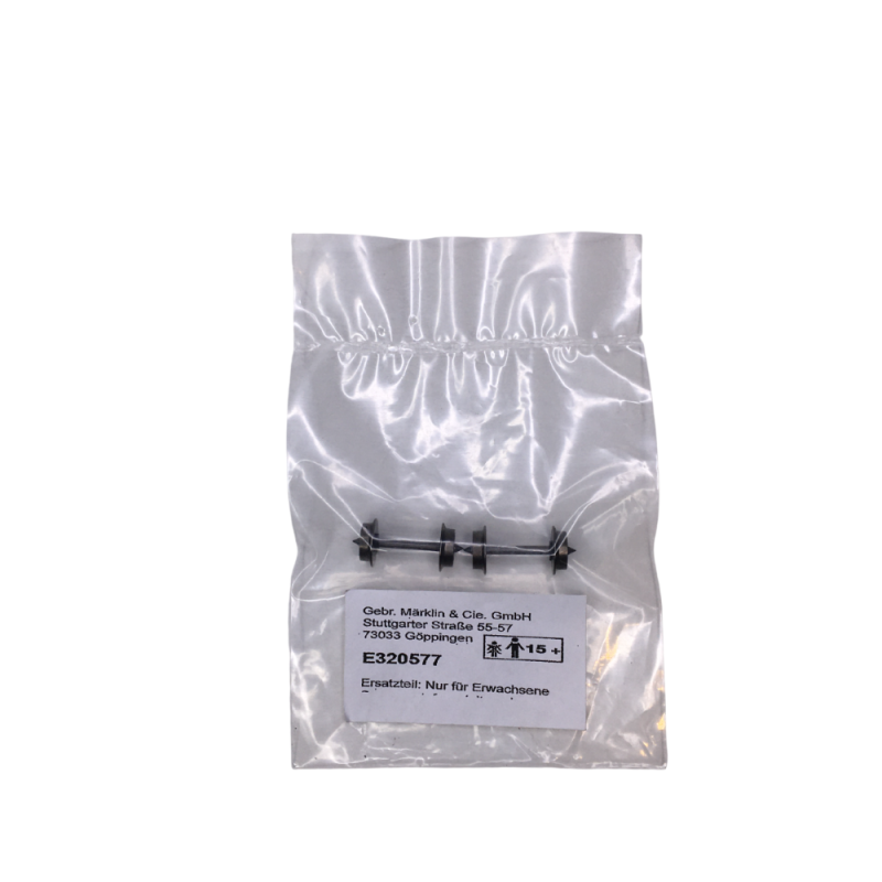 Paire d'essieux, 2 Rails, DC - MARKLIN E320577 - HO 1/87