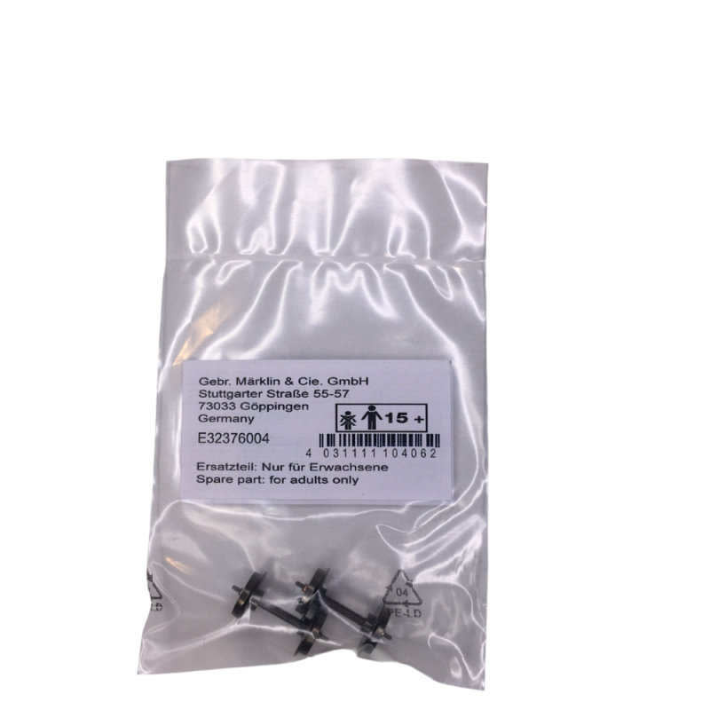 Paire d'essieux, 2 Rails, DC - MARKLIN E32376004 - HO 1/87