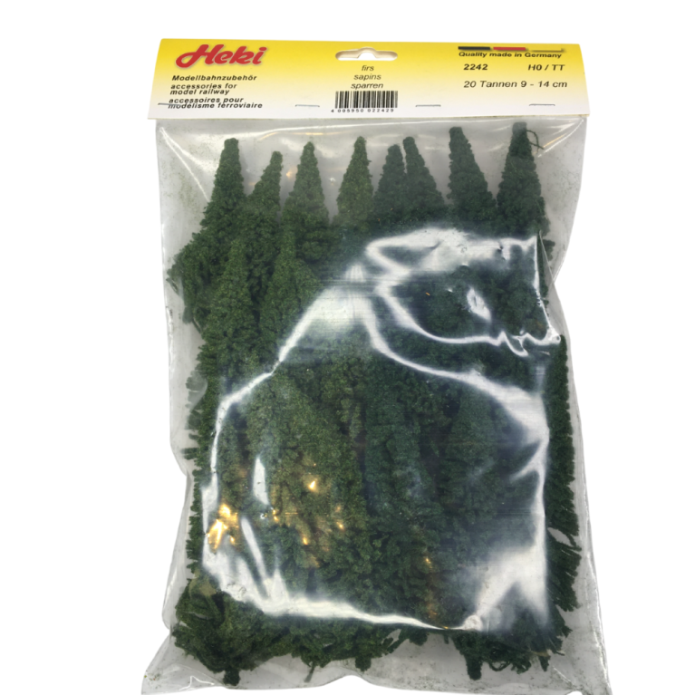 20 Sapins, 9-14cm - HEKI 2242 - HO, TT