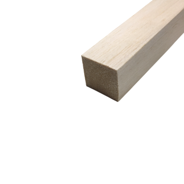 Profilé carré en bois de Balsa, 40x40mm - KAVAN KAV60.1314040