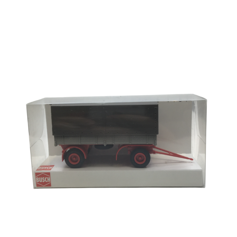 Remorque, IFA HL80, Bâchée - BUSCH 53352 - HO 1/87