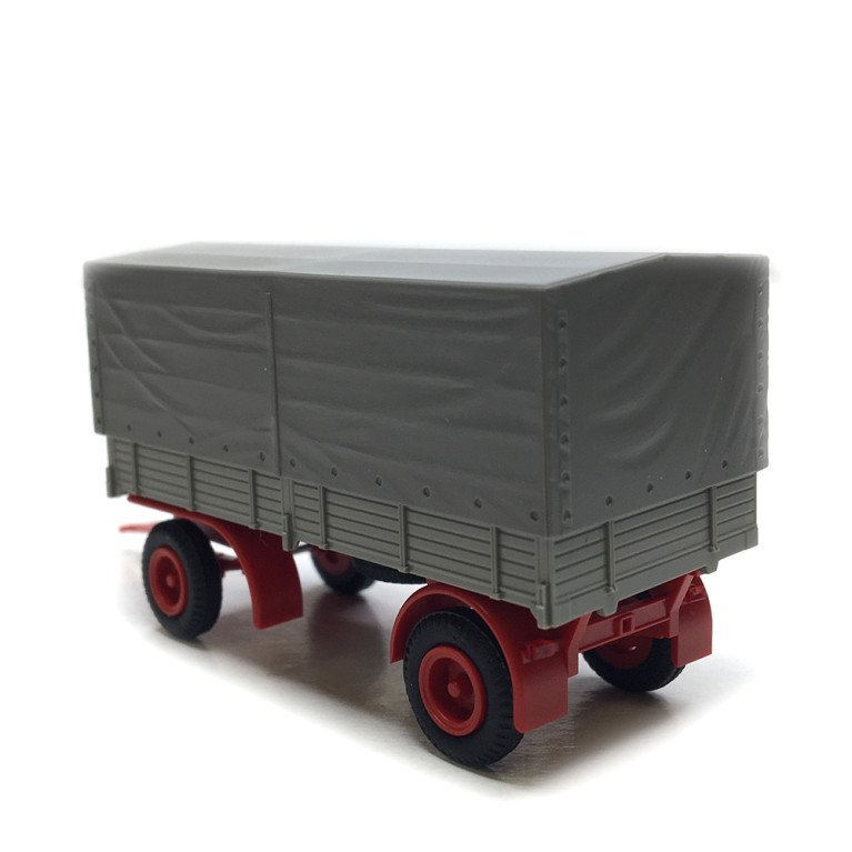 Remorque, IFA HL80, Bâchée - BUSCH 53352 - HO 1/87