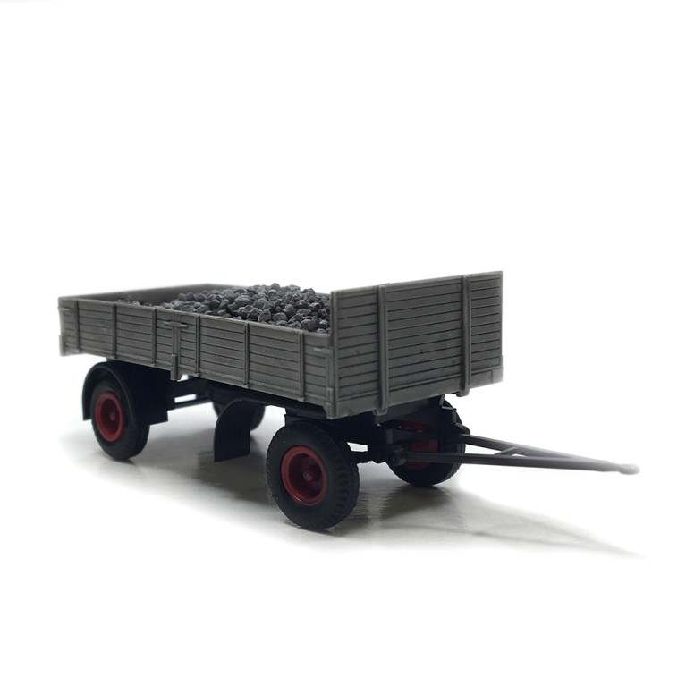 Remorque, IFA HL80, chargement de charbon - BUSCH 53324 - HO 1/87