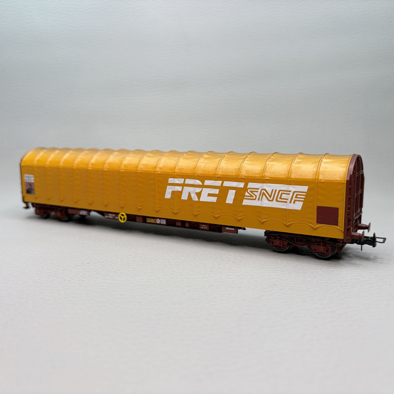 Wagon bâché à bogies type Rils, "FRET", SNCF - JOUEF HJ6315