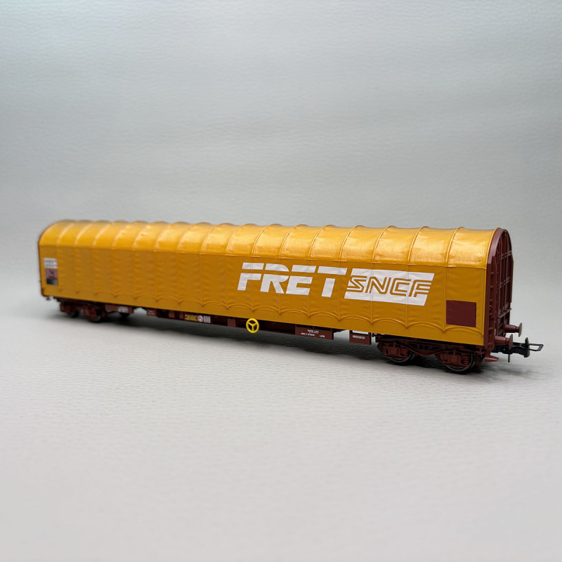 Wagon bâché à bogies type Rils, "FRET", SNCF - JOUEF HJ6315