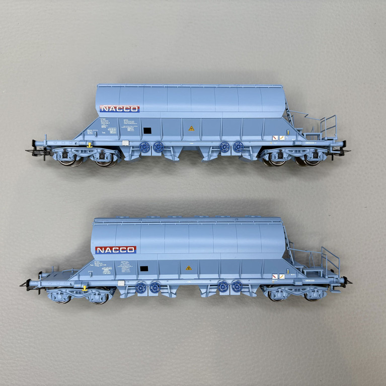 2 wagons trémies à bogies type Taoos, NACCO - JOUEF HJ6230