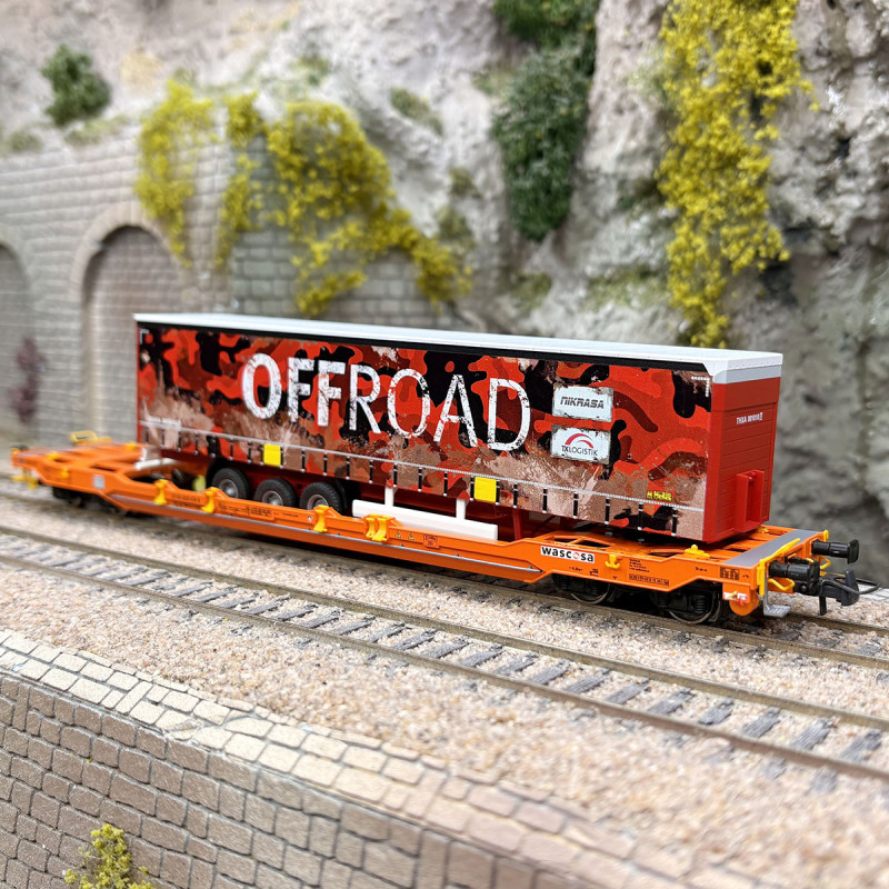 Wagon poche type Sdgnss T5, "OFFROAD", Wascosa, Ep. VI - ROCO 6600179 - HO 1/87