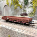 Wagon plat à rebords bas de type Wg, SNCB, Ep. III - PIKO 27737 - HO 1/87