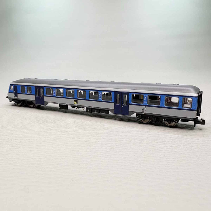 Voiture pilote type Bnrbdzf 480.1, 2CL, Rail Service Compagny, SVG - MINITRIX 18555