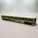 Voiture voyageurs type Bmmz 268.7F, 2CL, "FlixTrain", Trainpool - MINITRIX 15797