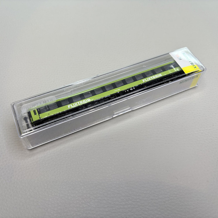 Voiture voyageurs type Bmmz 268.7F, 2CL, "FlixTrain", Trainpool - MINITRIX 15797