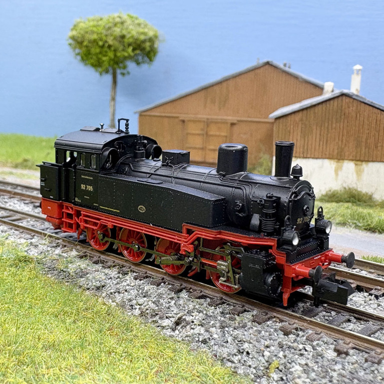 Locomotive à vapeur BR 92 705, DRG, Ep. II - FLEISCHMANN 7160014 - N 1/160