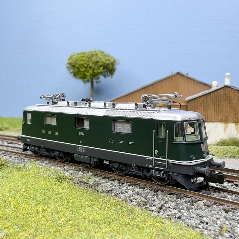 Locomotive électrique Re 4/4 II, 11214, SBB CFF, Ep. IV - FLEISCHMANN 732401 - N 1/160