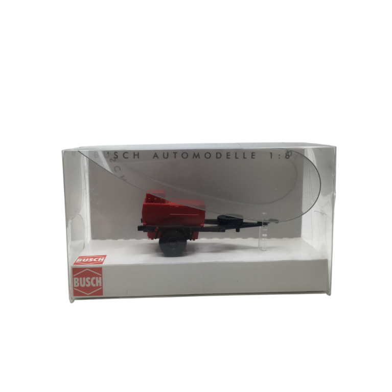 Remorque camion de pompiers, réservoir d'eau, IFA - BUSCH 53604  - HO 1/87