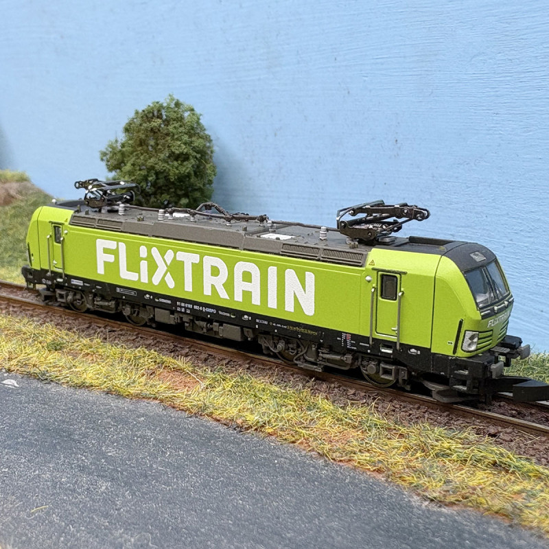 Locomotive électrique Vectron, série 193, livrée "Flixtrain", ELL, Ep. VI - MARKLIN 88239 - Z 1/220