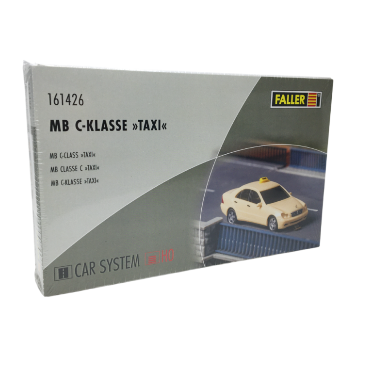 Mercedes Benz, Classe C, Taxi, HERPA, car system - FALLER 161426 - HO 1/87