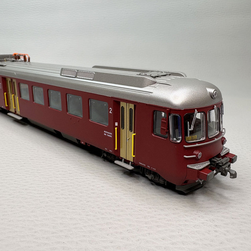 Automotrice RABDe 12/12 N°1101, 3 éléments, SBB-CFF-FFS - PIKO 97253