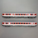 2 voitures couchettes de type Bvcmz, Euro-Express, DB - RIVAROSSI HR4416
