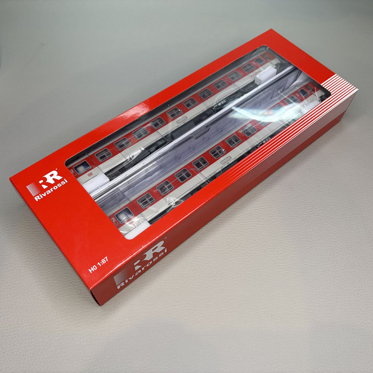 2 voitures couchettes de type Bvcmz, Euro-Express, DB - RIVAROSSI HR4416