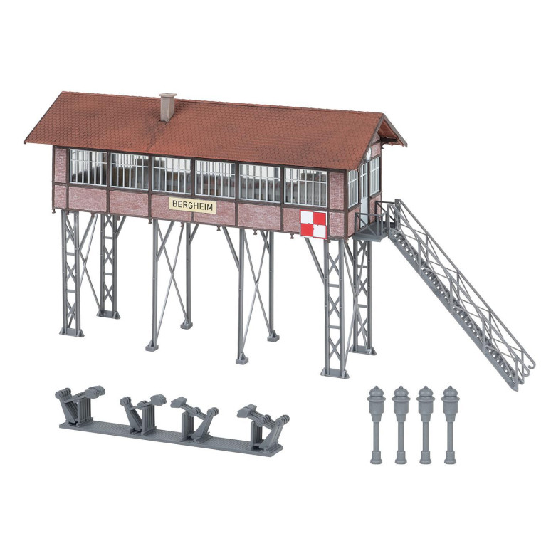 Poste d'aiguillage de Bergheim - Faller 120090 - HO 1/87