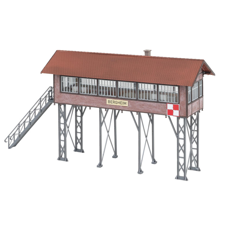 Poste d'aiguillage de Bergheim - Faller 120090 - HO 1/87