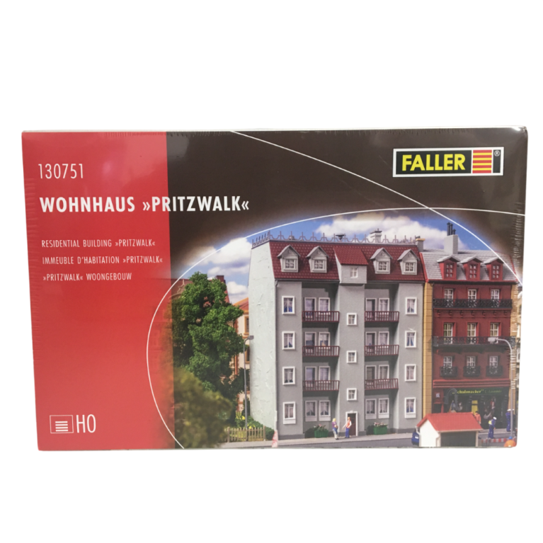 Maison d'habitation Pritzwalk - Faller 130751 - HO 1/87